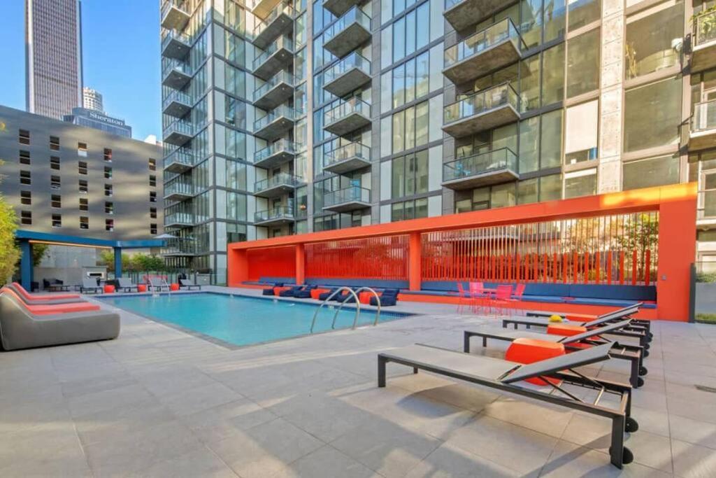 Top Floor High Rise 3 Bed Dtla Skyscraper Penthouse Los Ángeles Exterior foto
