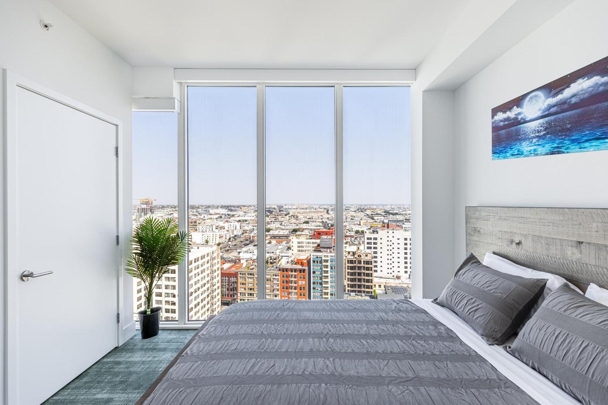 Top Floor High Rise 3 Bed Dtla Skyscraper Penthouse Los Ángeles Exterior foto