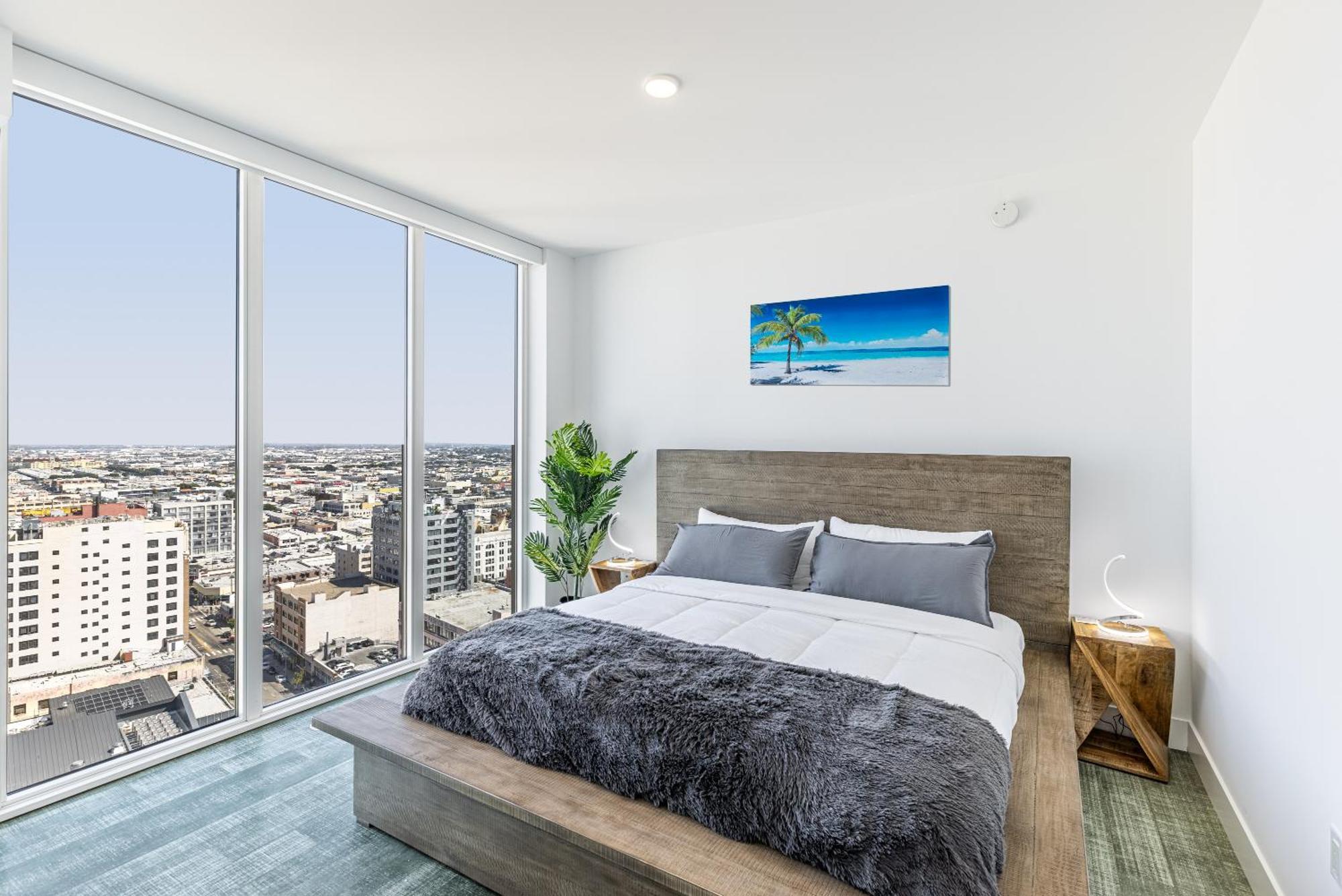 Top Floor High Rise 3 Bed Dtla Skyscraper Penthouse Los Ángeles Exterior foto