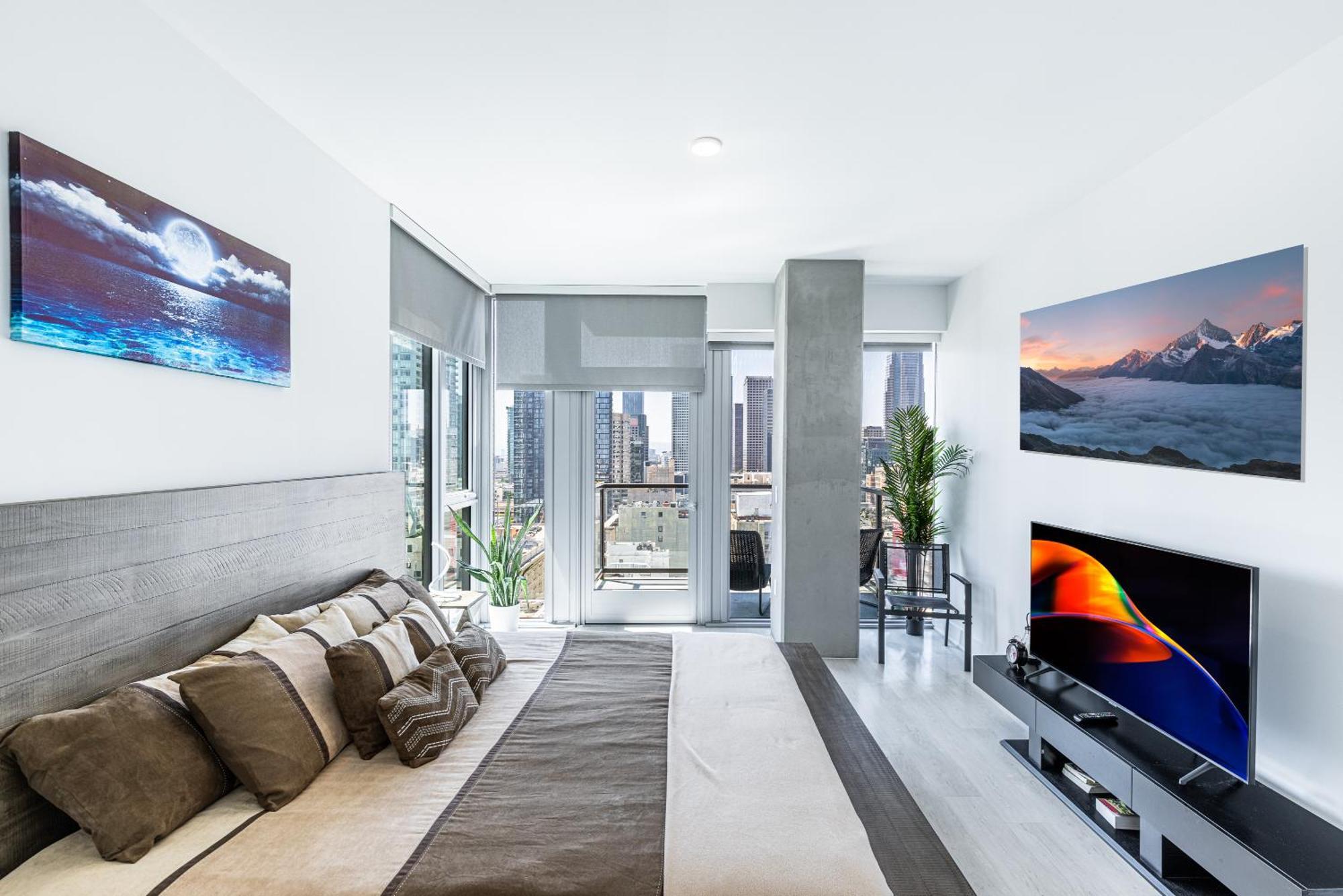 Top Floor High Rise 3 Bed Dtla Skyscraper Penthouse Los Ángeles Exterior foto